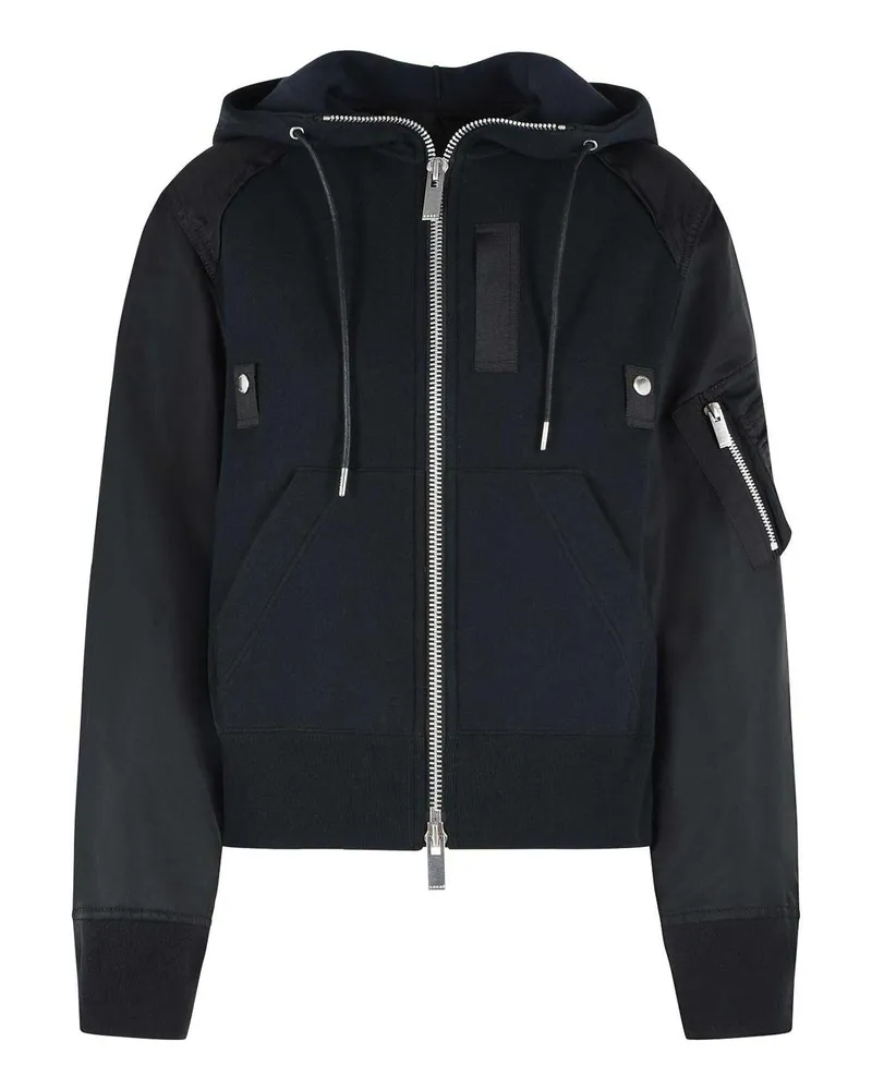 Sacai Sweatshirt - Schwarz Schwarz