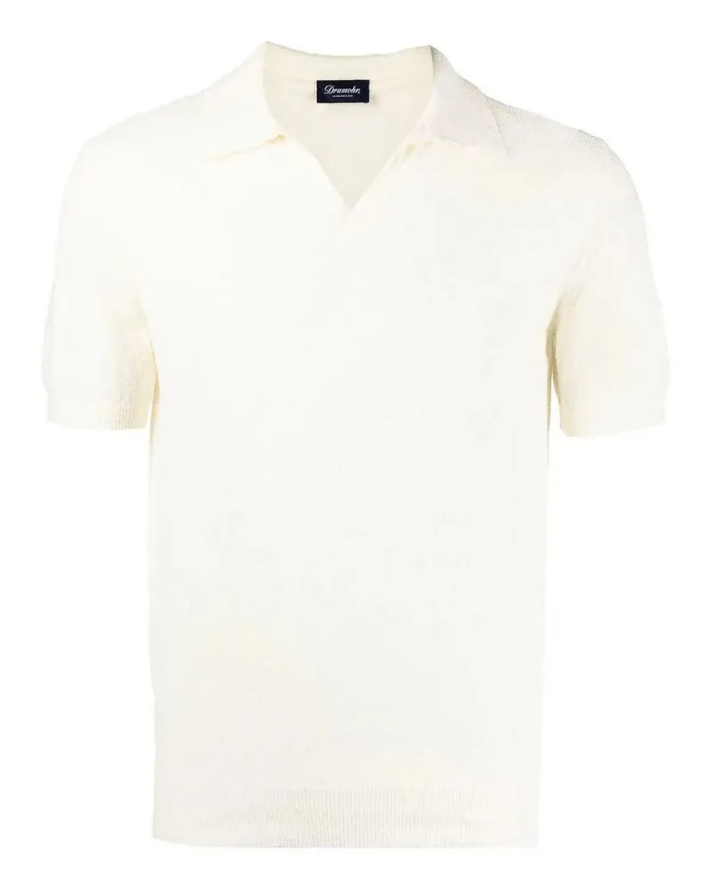 Drumohr  Poloshirt - Weiß Weiß