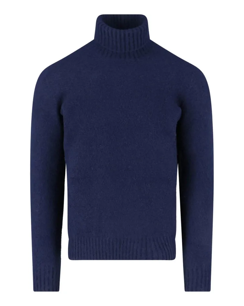 Drumohr  U-Boot-Pullover - Blau Blau