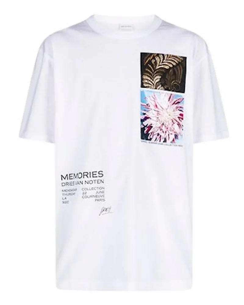 Dries van Noten T-Shirt - Weiß Weiß