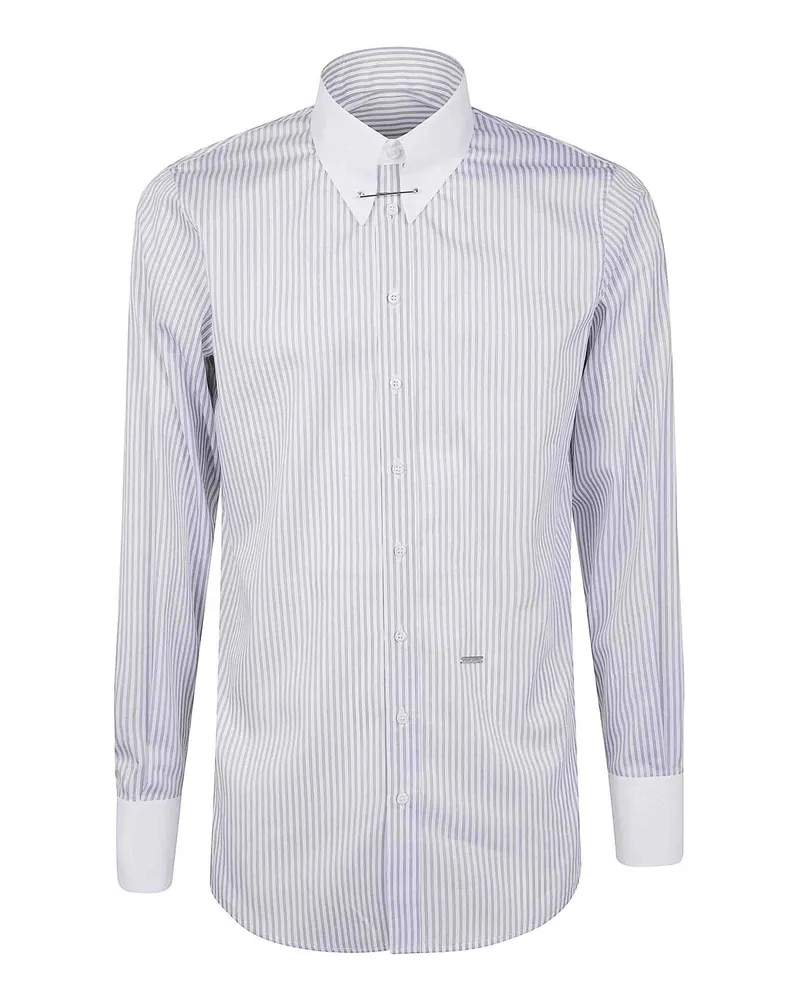 Dsquared2 Hemd - Weiß Weiß