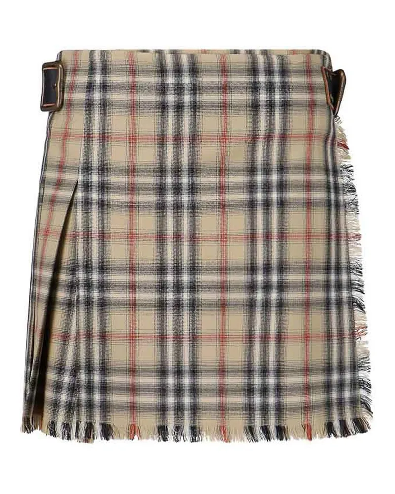 Burberry Midirock - Beige Beige