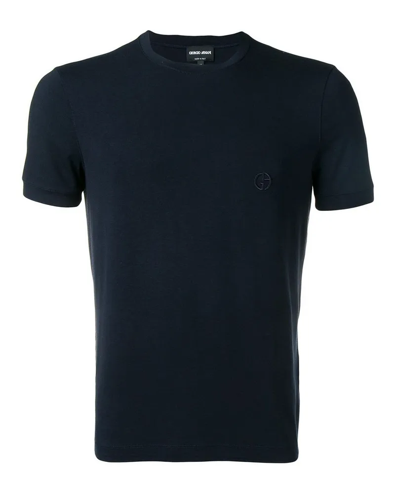 Giorgio Armani T-Shirt - Dunkelblau Dunkelblau