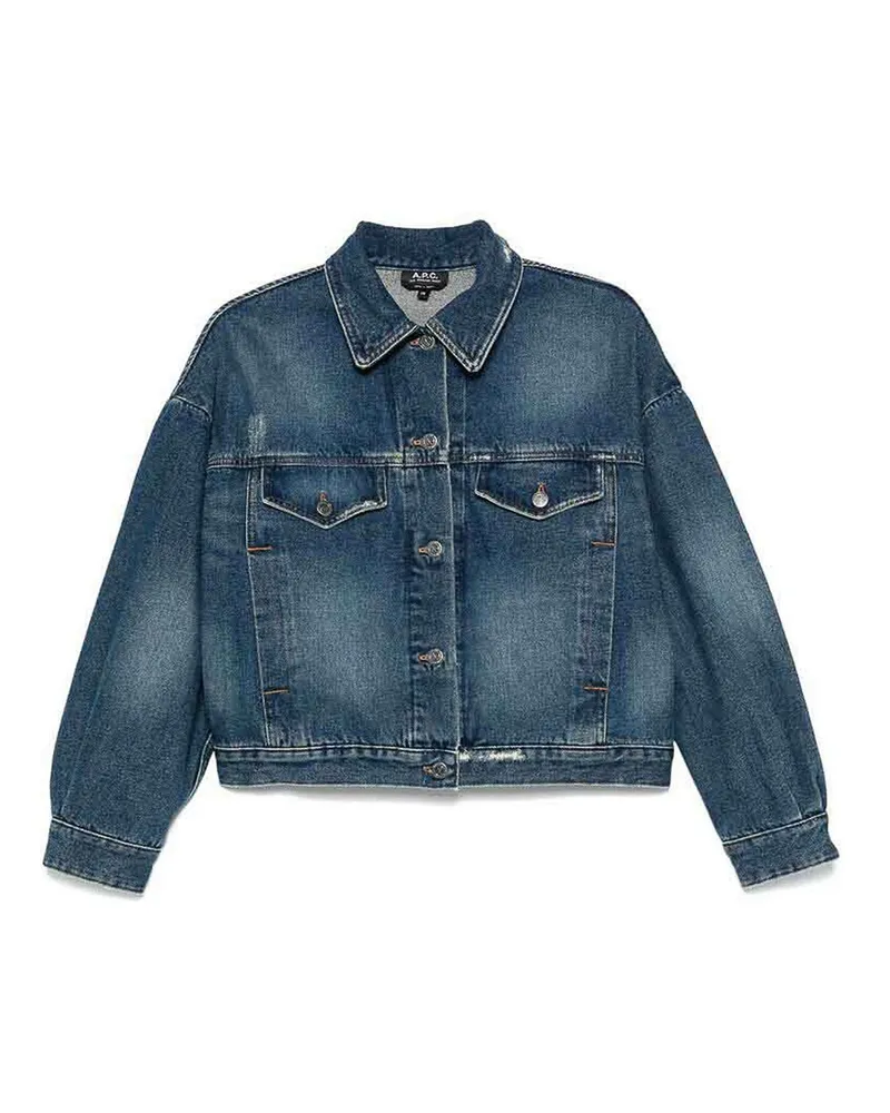 A.P.C. A. P.C. Jeansjacke - Blau Blau