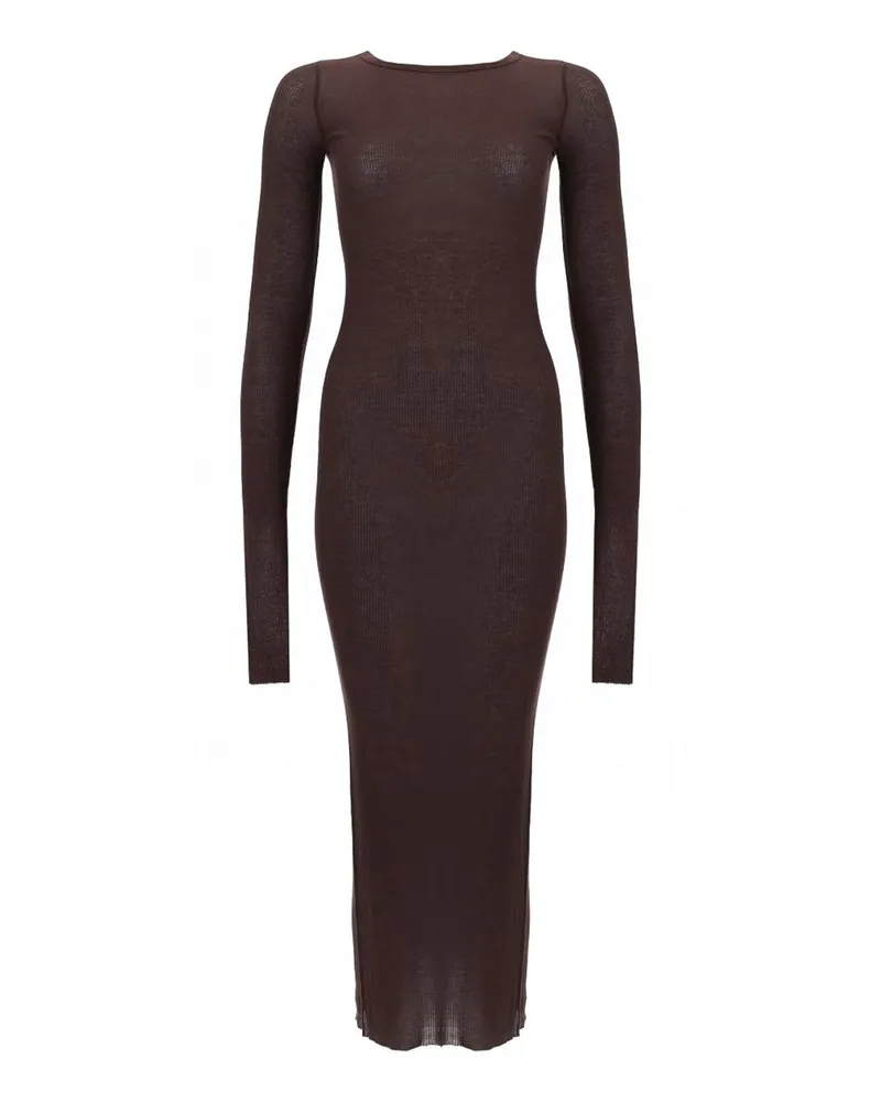 Rick Owens Maxikleid - Braun Braun