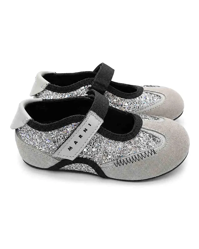 Marni Ballerinas - Grau Grau