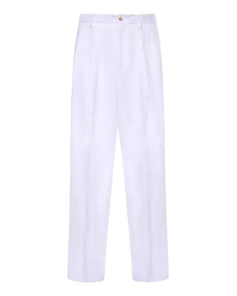 Dolce & Gabbana Casual Hose - Weiß Weiß