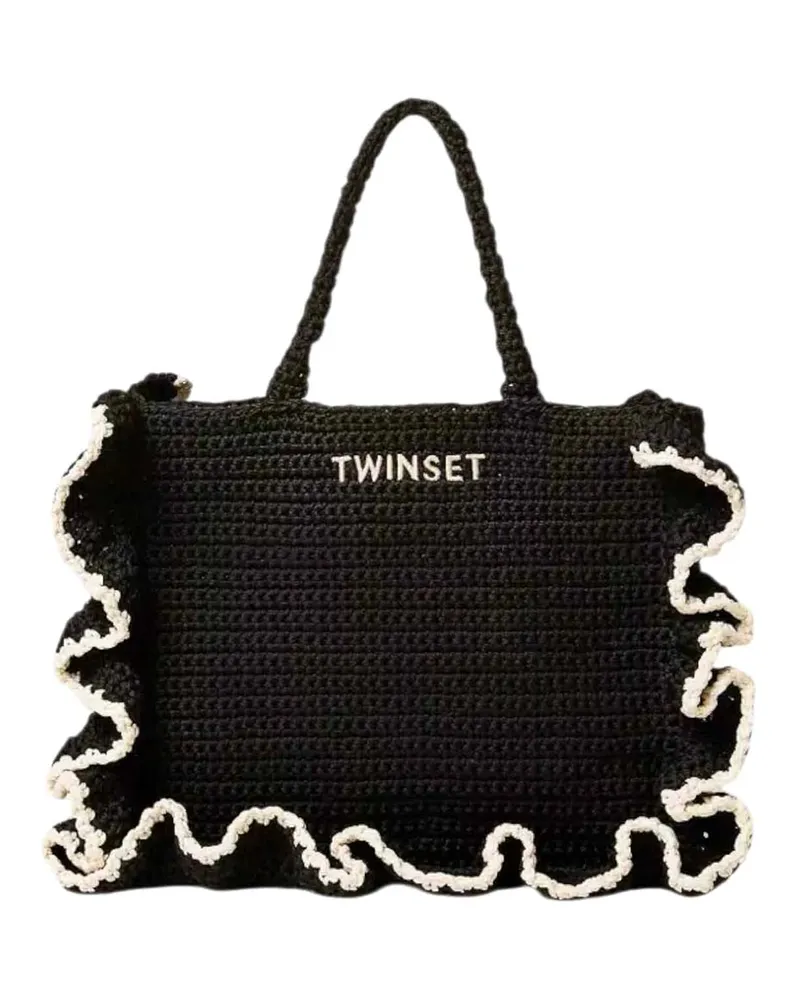 Twin-Set Shopper - Schwarz Schwarz
