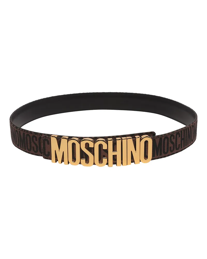Moschino Gürtel - Braun Braun