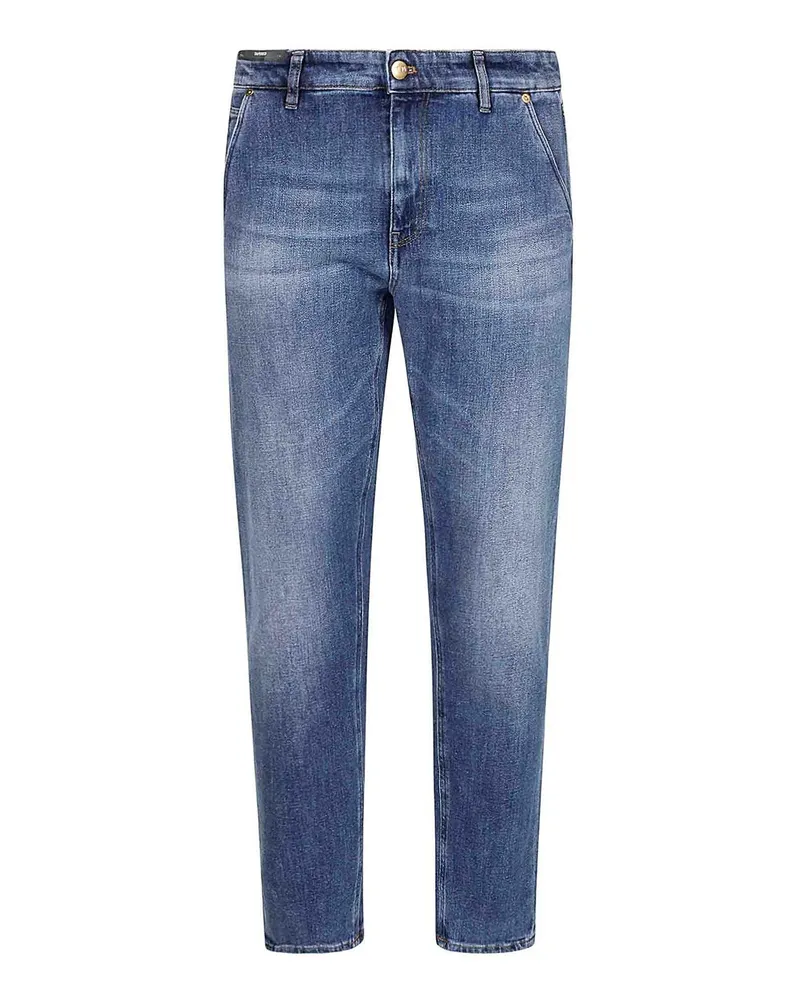 PT TORINO Straight Leg Jeans - Jeansblau Jeansblau