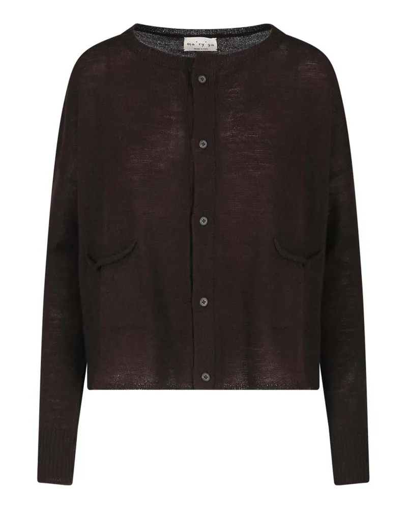 MA'RY'YA Cardigan - Braun Braun