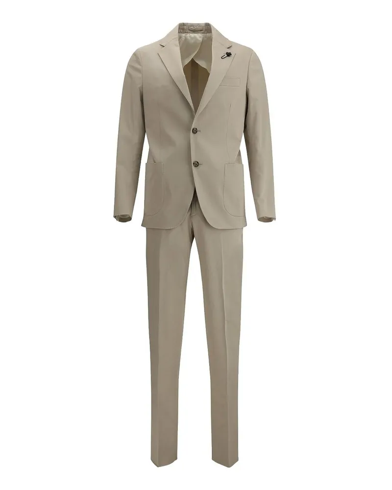 LARDINI Eleganter Anzug - Beige Beige