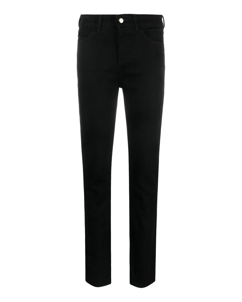 Emporio Armani Bootcut Jeans - Schwarz Schwarz