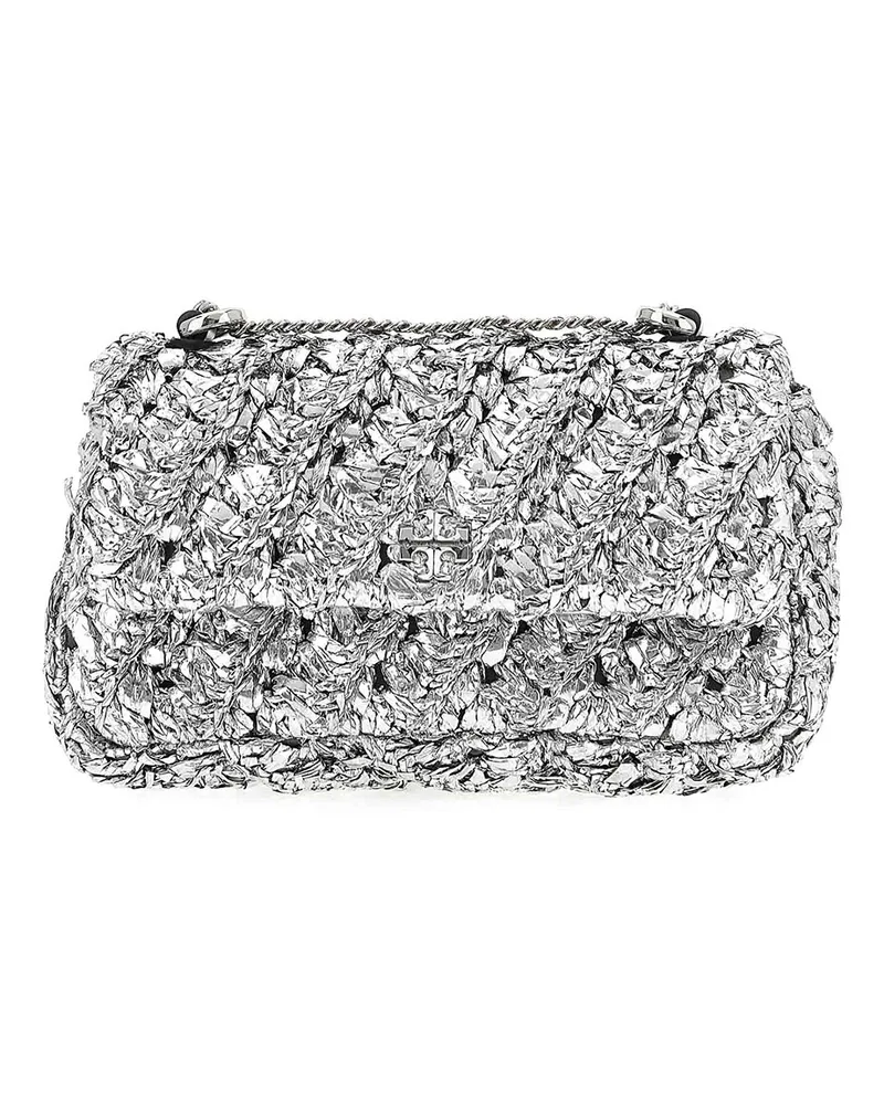 Tory Burch Schultertasche - Silber Silber