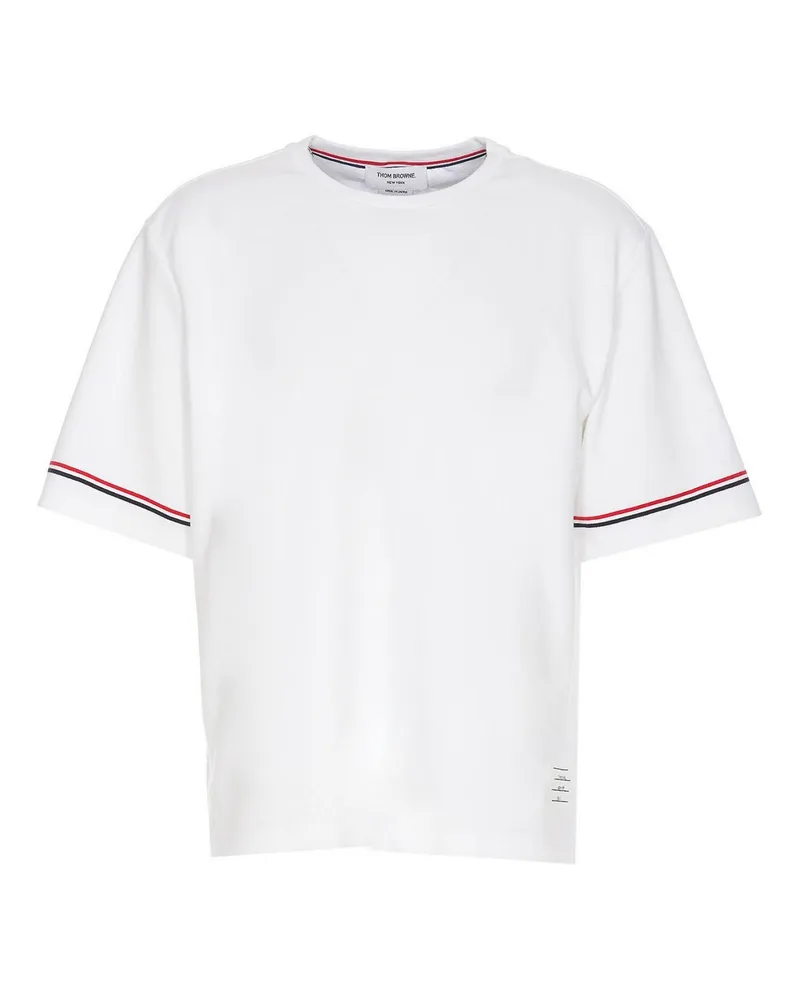 Thom Browne T-Shirt - Weiß Weiß