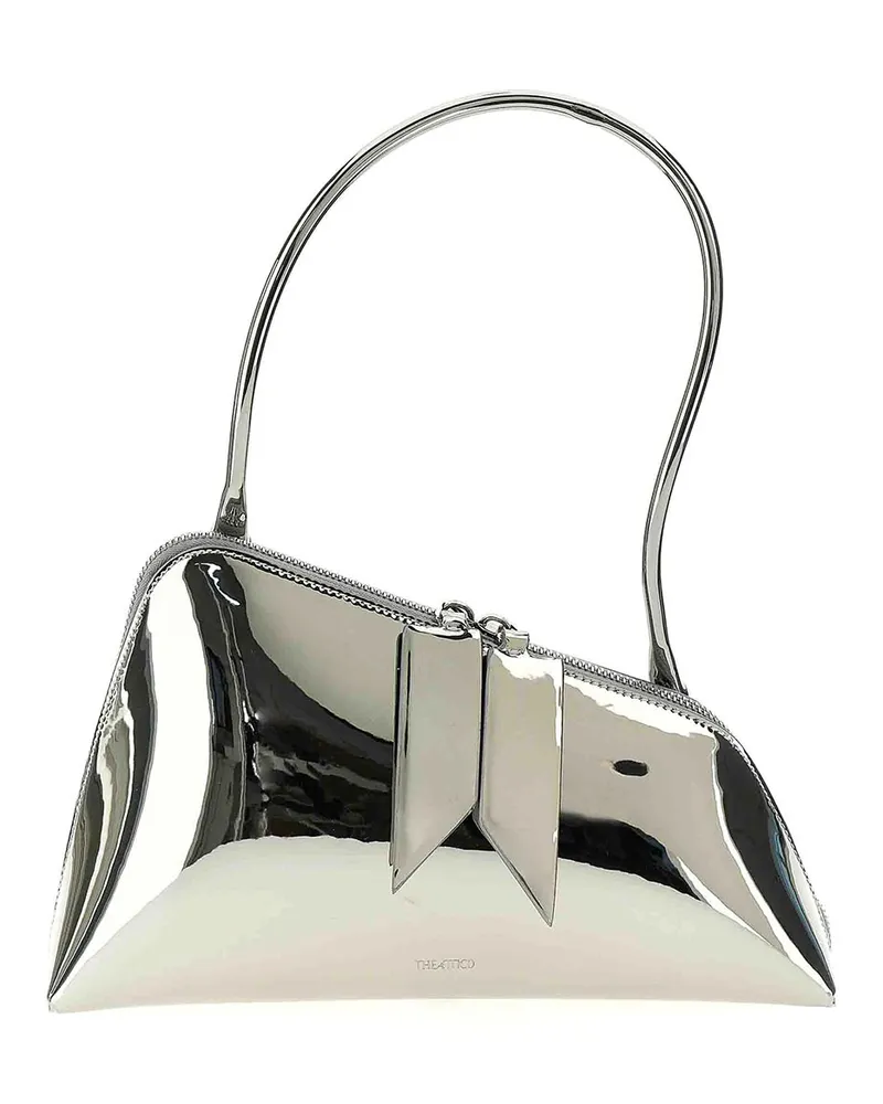 ATTICO Schultertasche - Silber Silber
