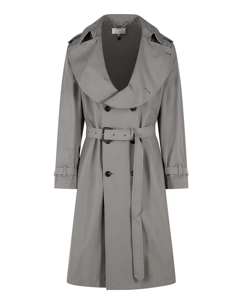 Maison Margiela Trenchcoat - Grau Grau