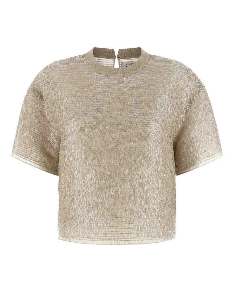 Brunello Cucinelli T-Shirt - Beige Beige