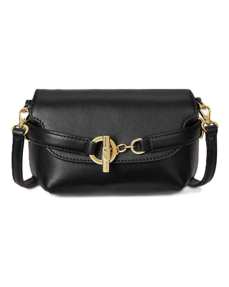 Ralph Lauren Schultertasche - Schwarz Schwarz