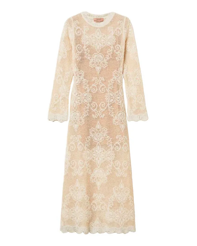 Twin-Set Knielanges Kleid - Orange Orange