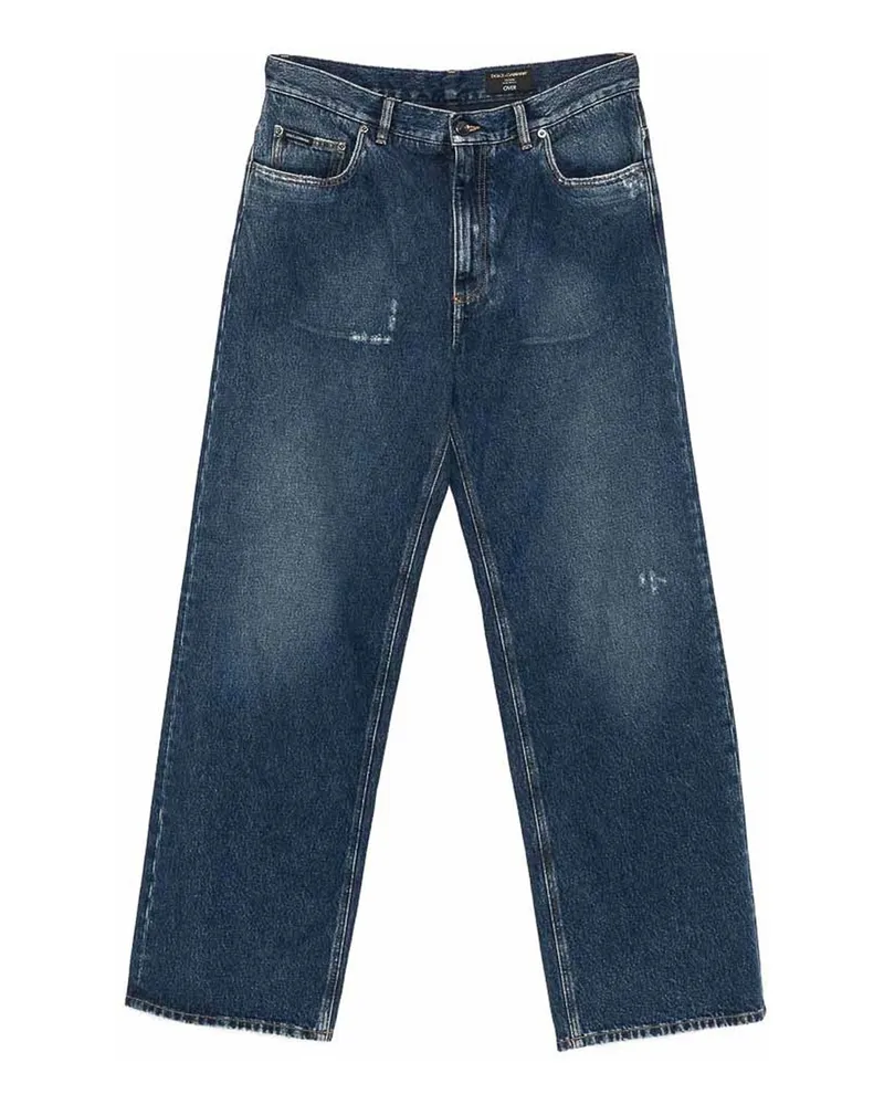 Dolce & Gabbana Schlagjeans - Blau Blau