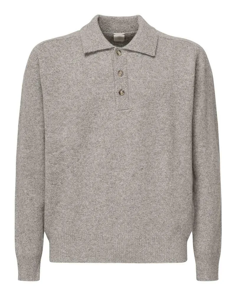 Eleventy Poloshirt - Hellgrau Hellgrau