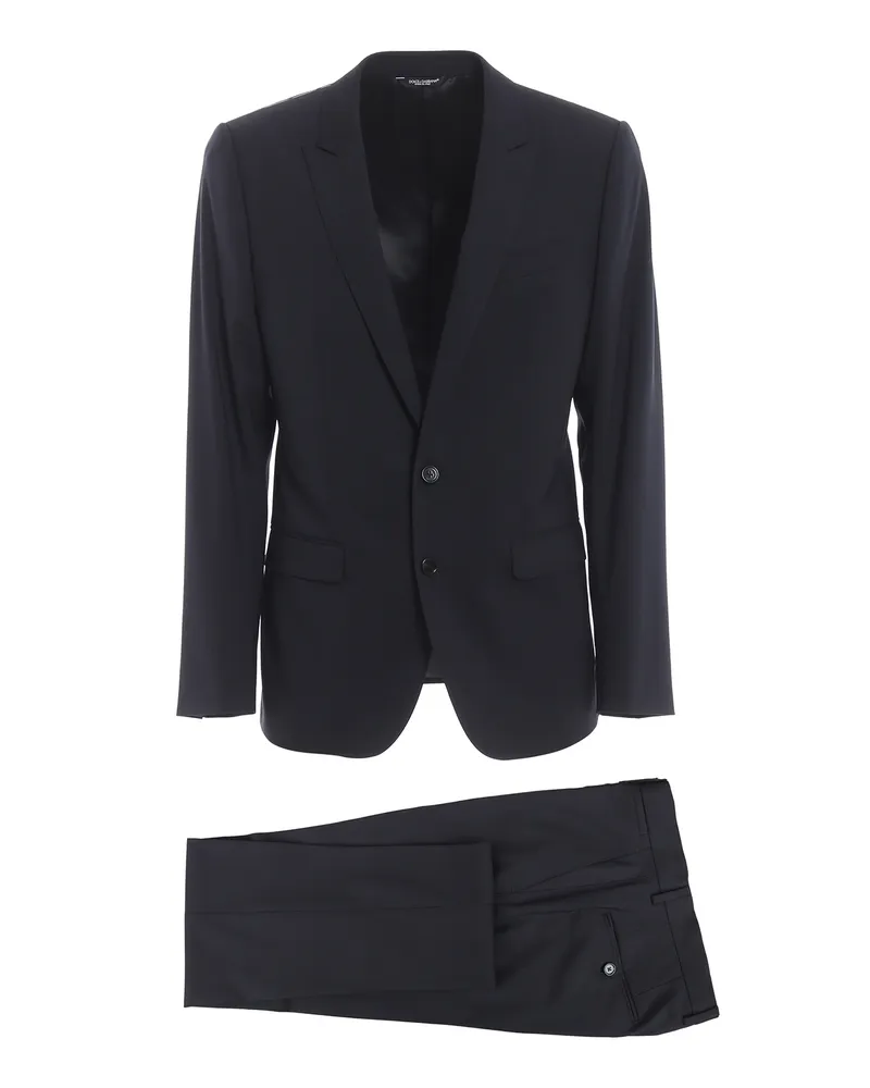 Dolce & Gabbana Eleganter Anzug - Dunkelblau Dunkelblau