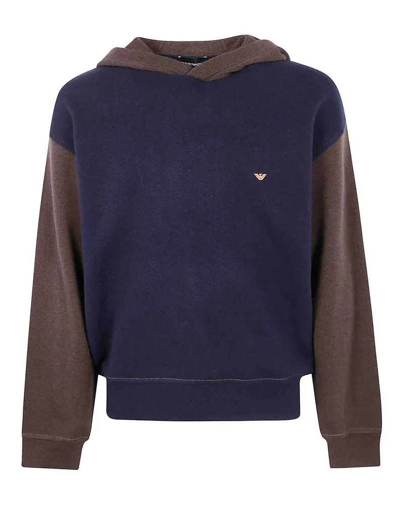 Emporio Armani Rundhalspullover - Blau Blau
