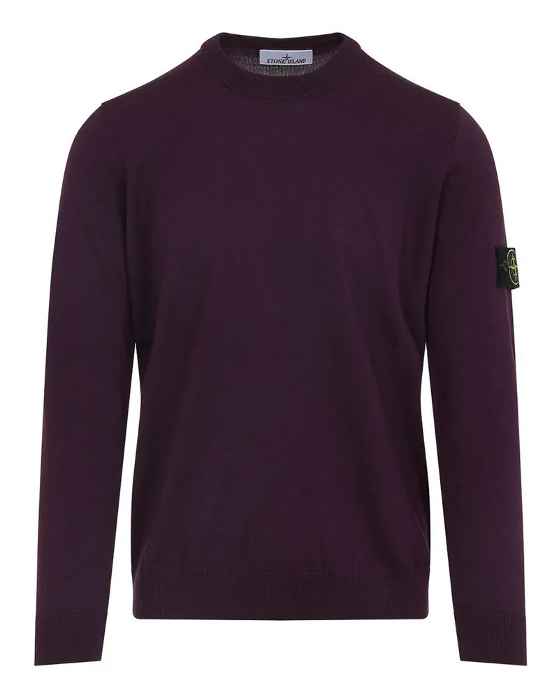 Stone Island Rundhalspullover - Taupe Taupe