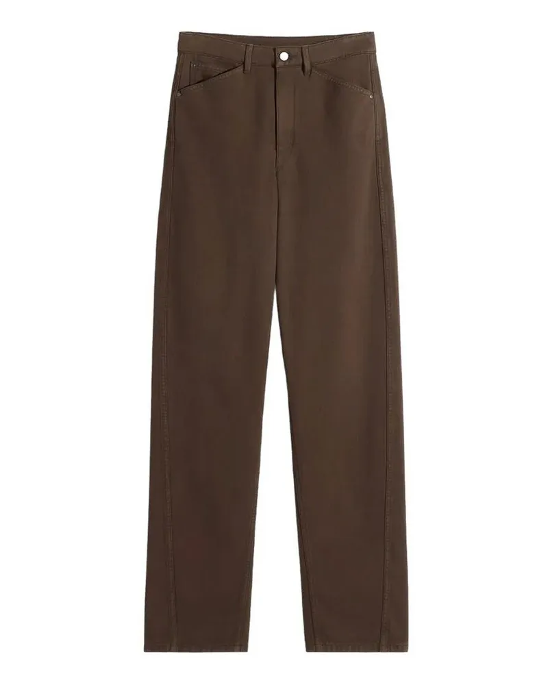 Christophe Lemaire Casual Hose - Braun Braun