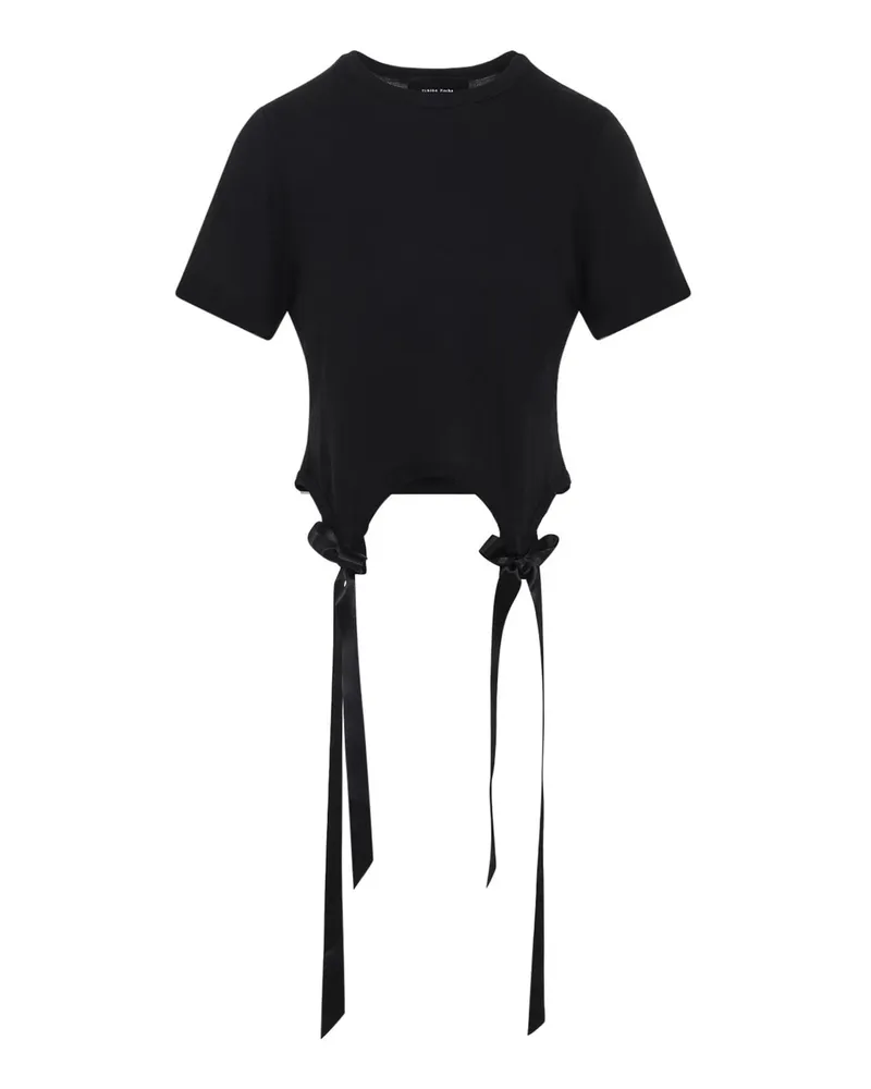 Simone Rocha T-Shirt - Schwarz Schwarz