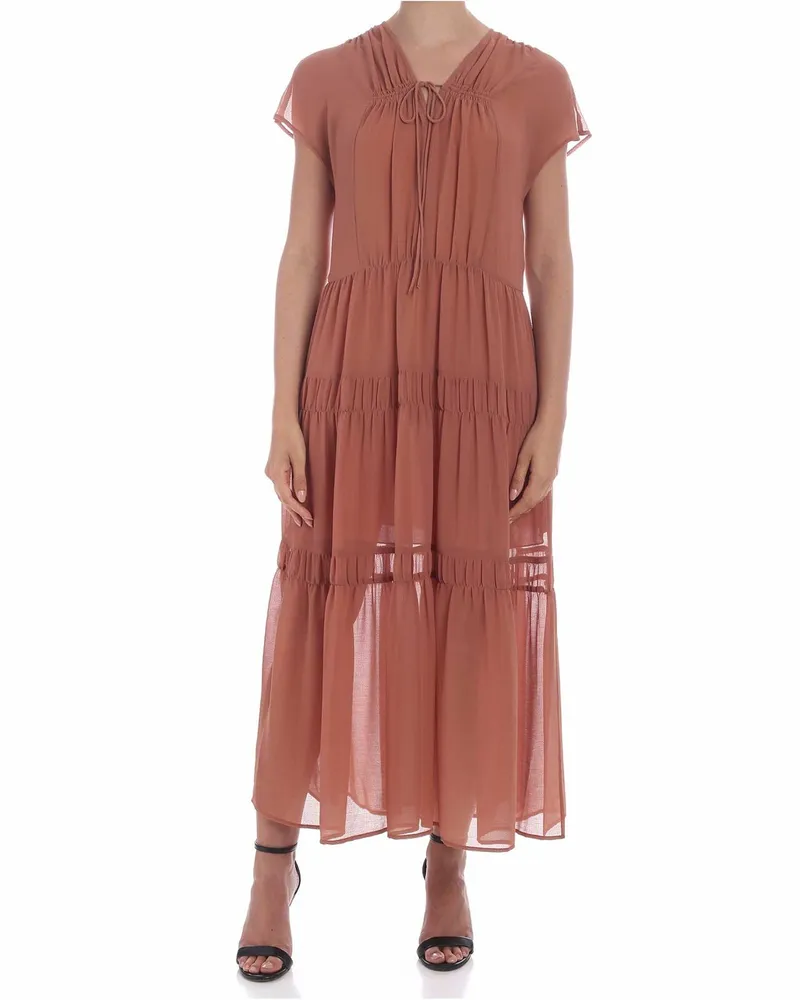 See by Chloé Maxikleid - Beige Beige