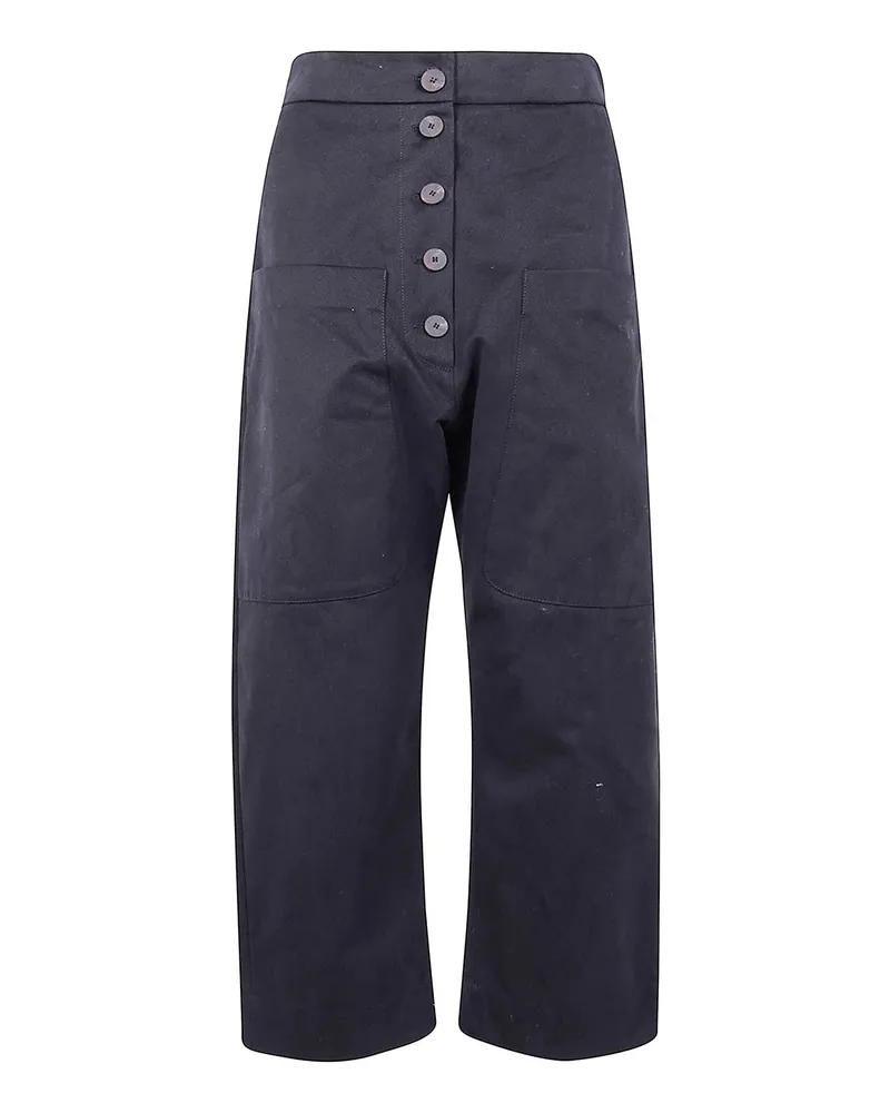 Studio Nicholson Casual Hose - Schwarz Schwarz