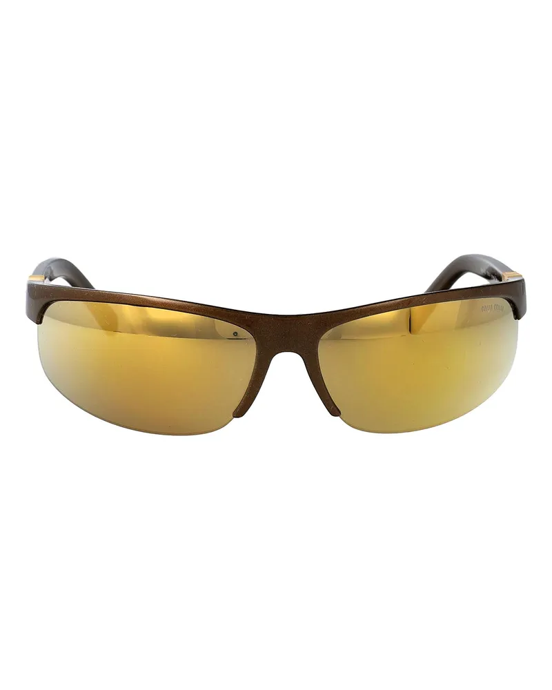 Miu Miu Sonnenbrille - Braun Braun