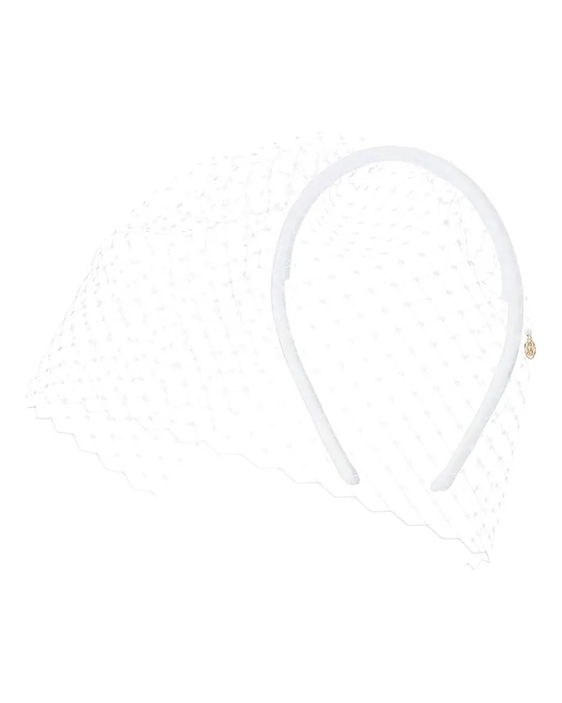 Maison Michel Stirnband Weiß