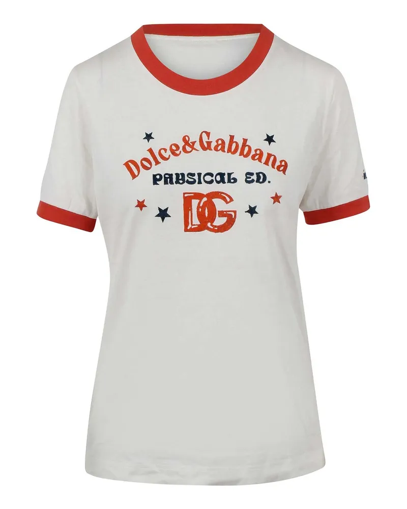 Dolce & Gabbana T-Shirt - Weiß Weiß