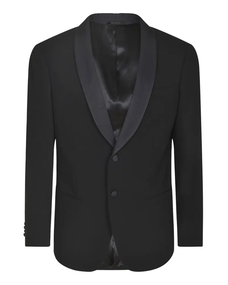 Giorgio Armani Eleganter Anzug - Weiß Schwarz