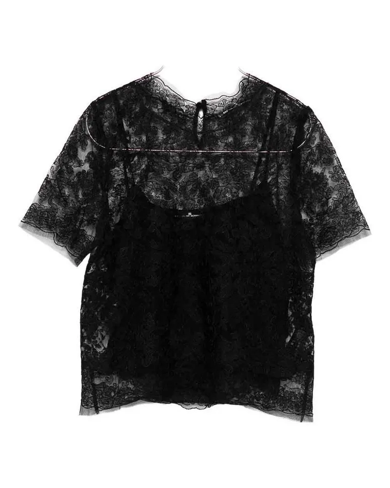 Ermanno Scervino T-Shirt - Schwarz Schwarz