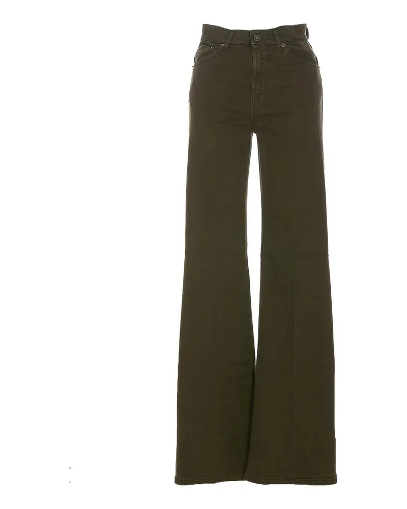 Dondup Bootcut Jeans - Grün Grün