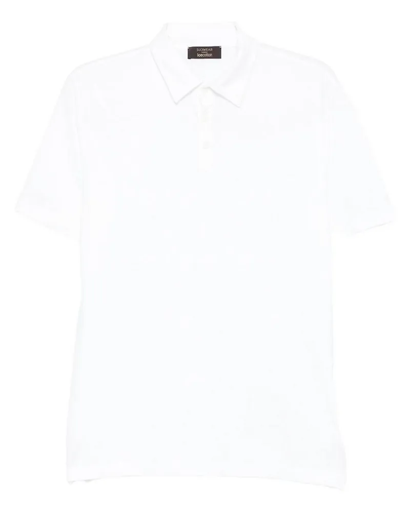Zanone Poloshirt - Weiß Weiß