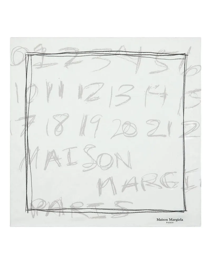 Maison Margiela Schal - Grau Grau