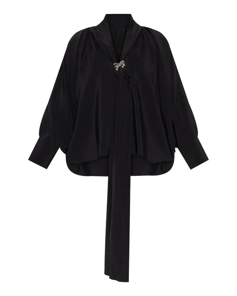 Max Mara Hemd - Schwarz Schwarz