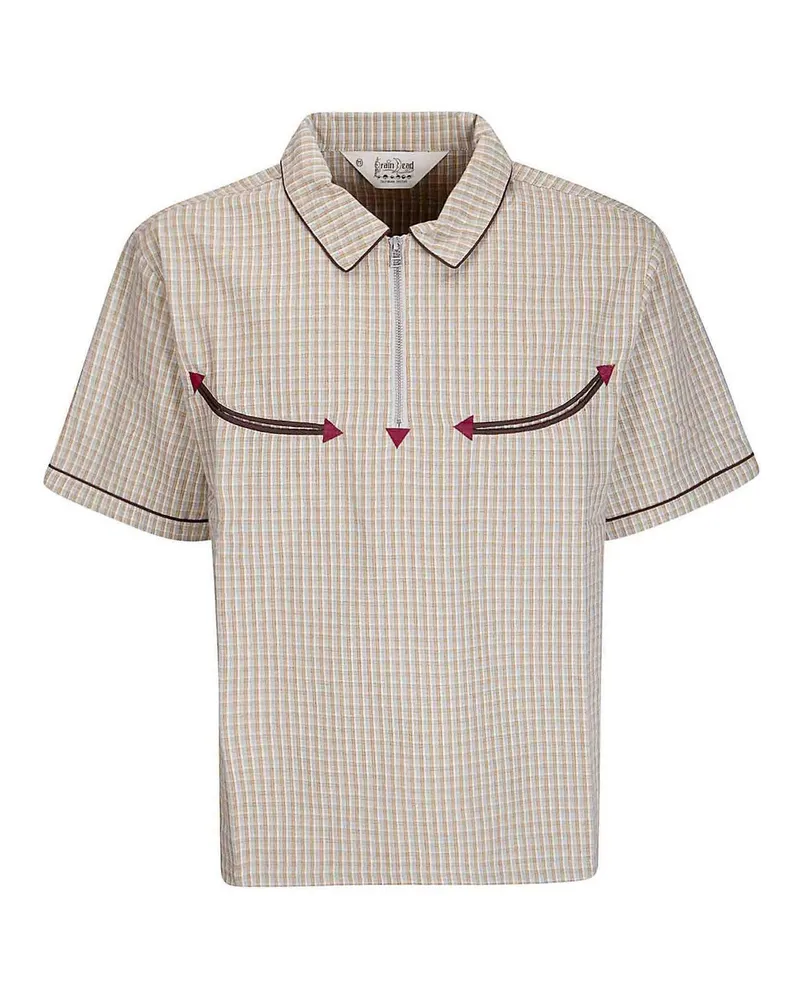 Brain Dead Hemd - Taupe Taupe