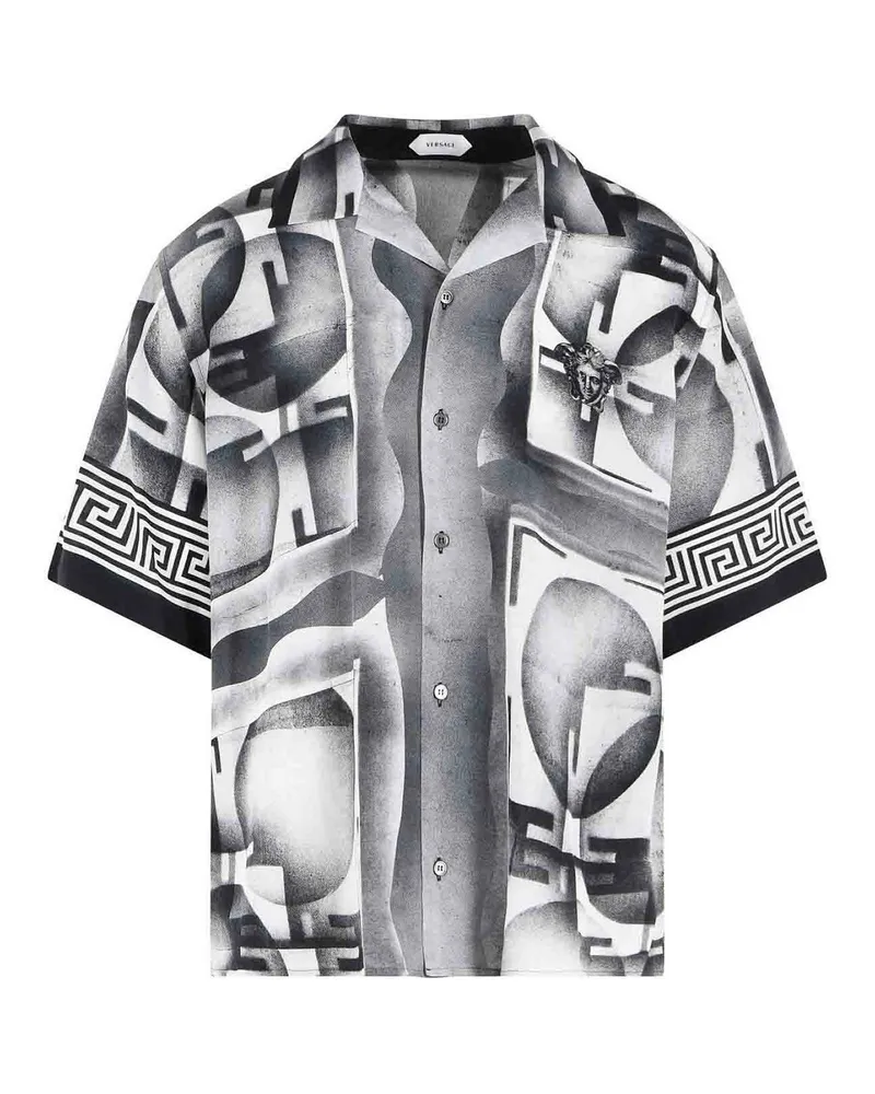 Versace Hemd - Schwarz Schwarz