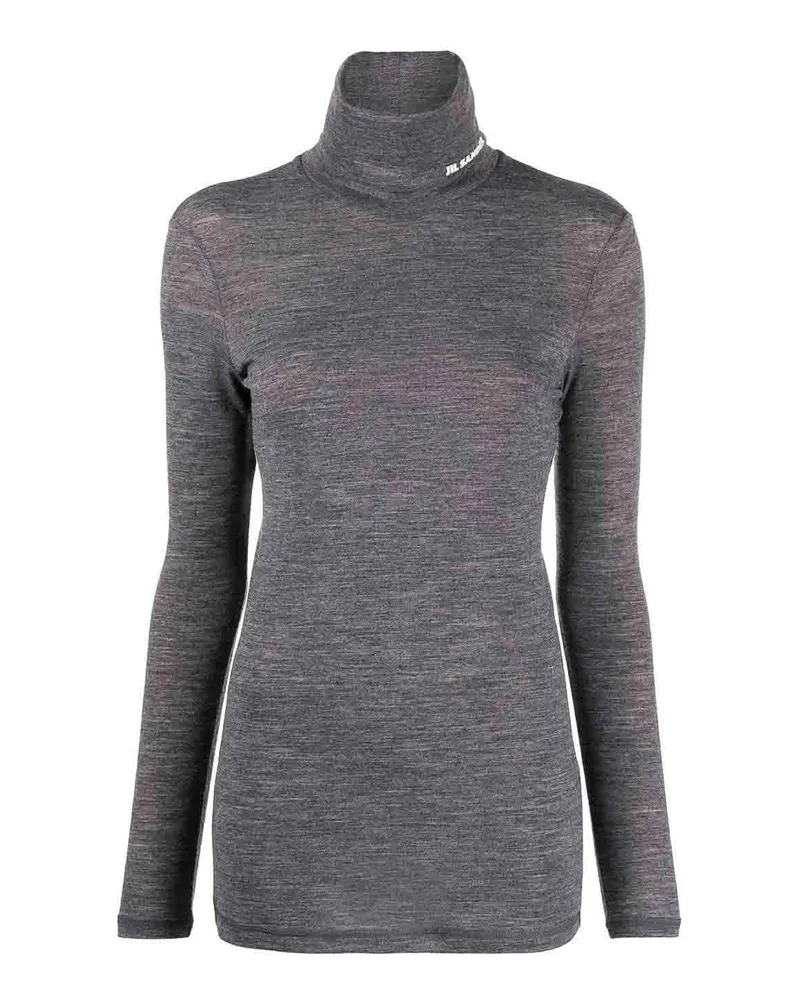 Jil Sander Rollkragenpullover - Grau Grau