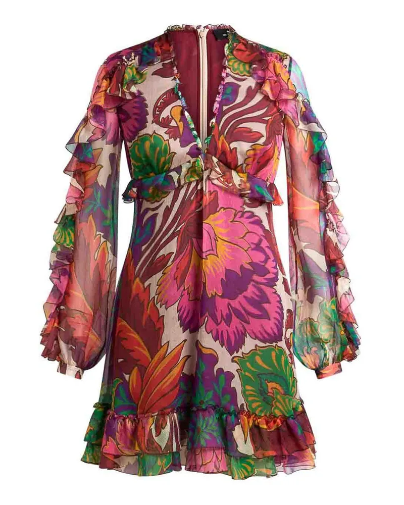 Etro Kurzes Kleid - Bunt Bunt