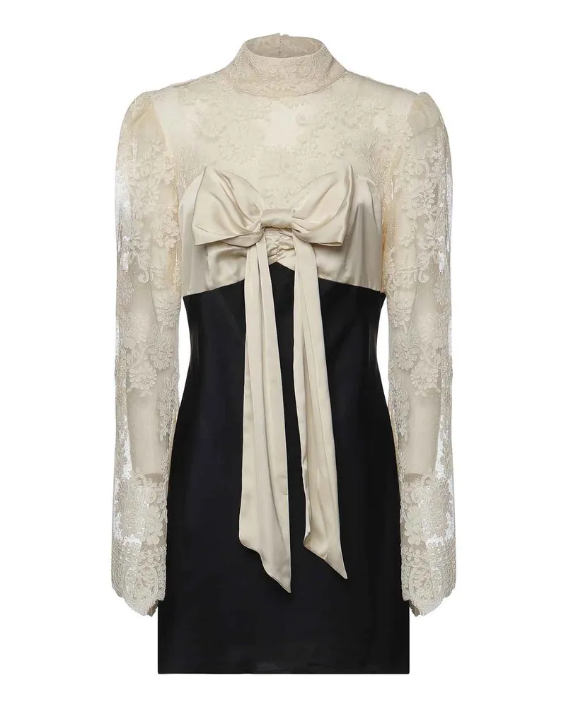 For Love and Lemons Kurzes Kleid - Weiß Weiß