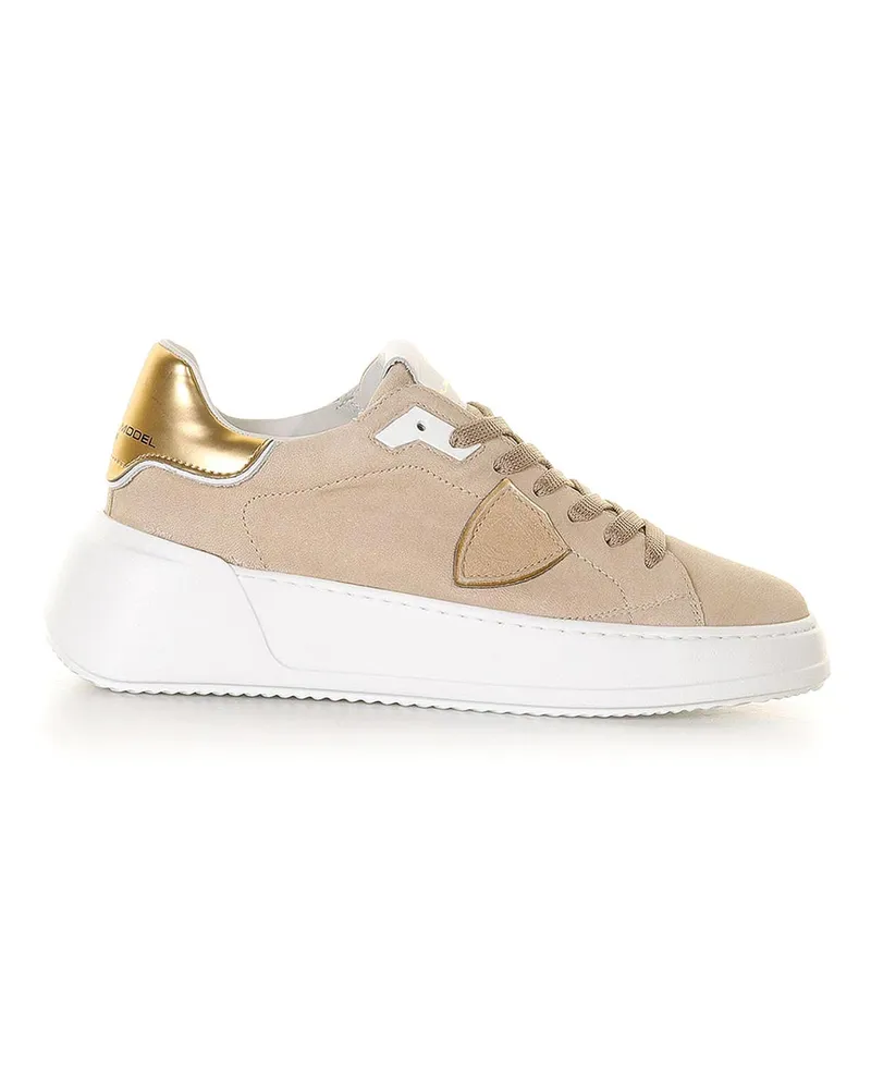Philippe Model Sneaker - Beige Beige