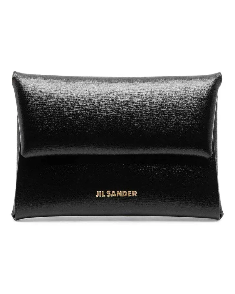 Jil Sander Portemonnaie - Schwarz Schwarz