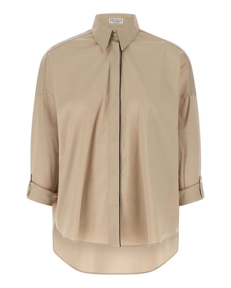Brunello Cucinelli Hemd - Beige Beige